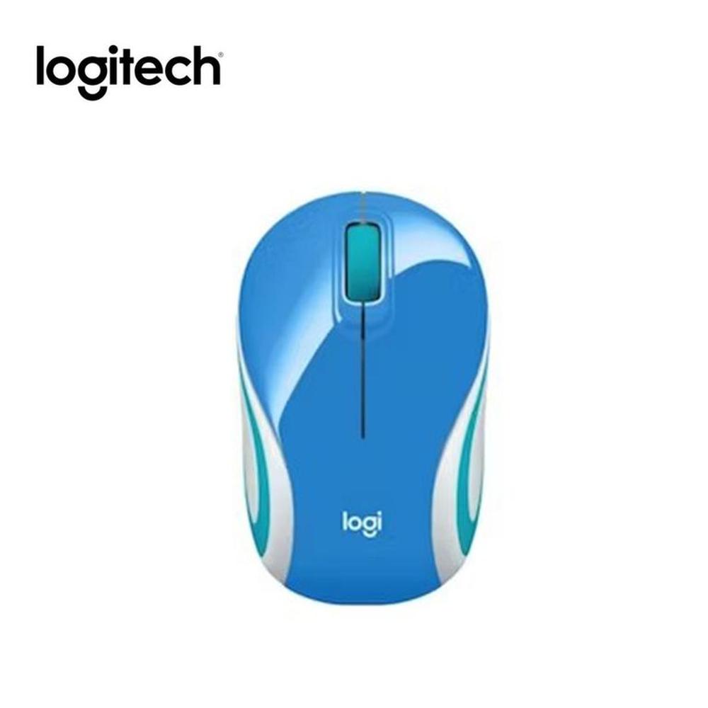 Mouse Logitech M187 Mini Wireless Refresh Azul