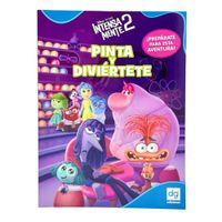 Libro Pinta y diviértete con Intensamente DISTRIBUIDORA GRÁFICA