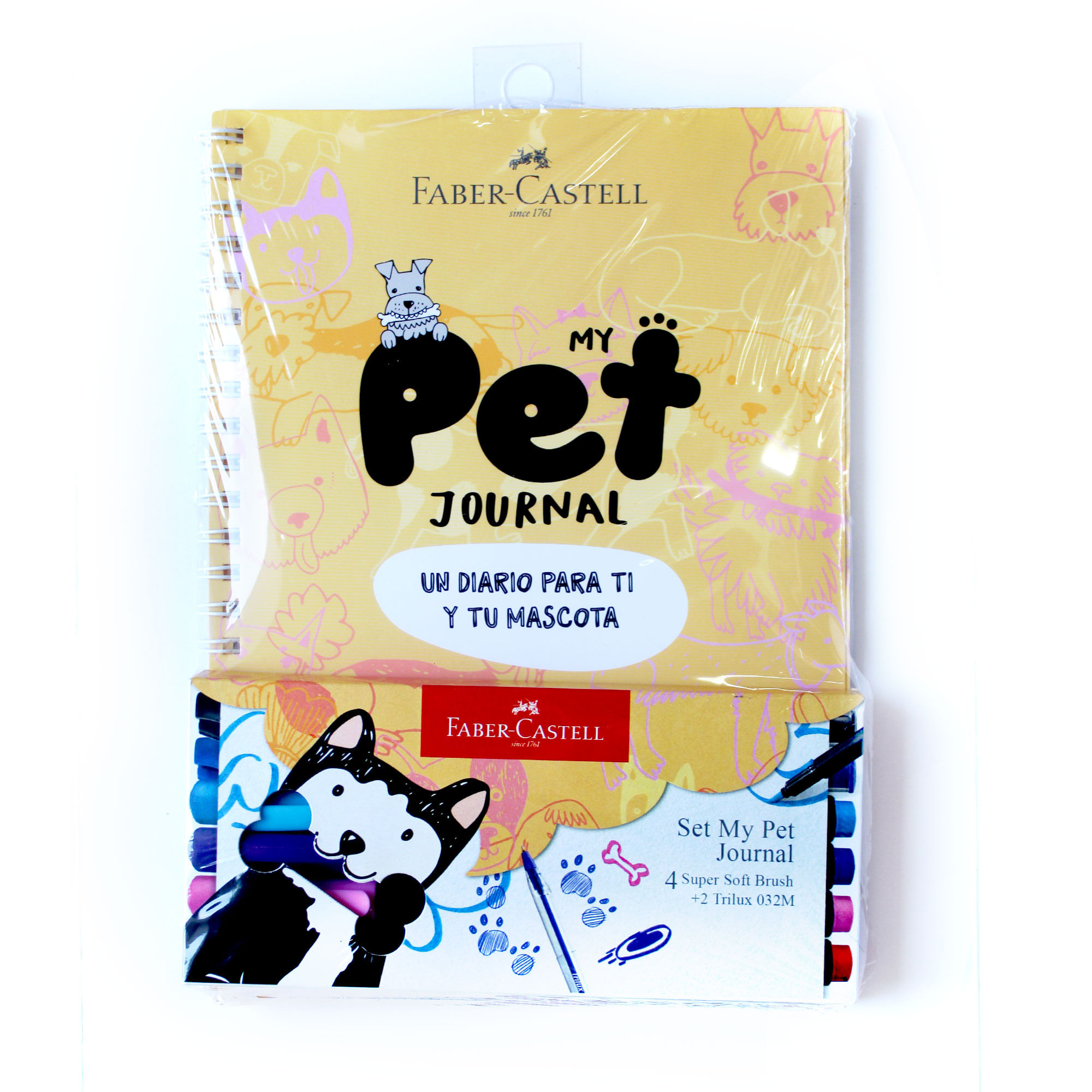 Set pet Journal Dog FABER CASTELL
