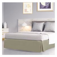 Faldón classic king beige Lima Tienda