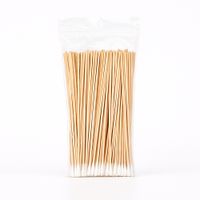 Hisopo de Madera No Estéril de 6"" BOLSA 100 UND