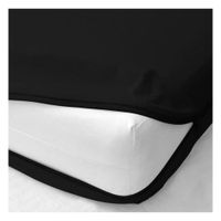 Forro de colchón 100 % algodón bramante queen negro Lima Tienda