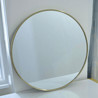 Espejo Redondo Decorativo Lumina 60x60cm Zaga