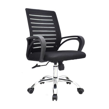 Silla de Oficina Giratoria Lux Negro Bonno