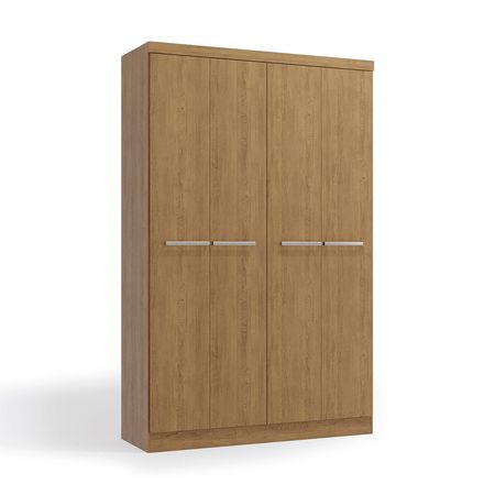 Ropero Oslo 4 Puertas 1 Cajón 3 Repisas MDP Maple Orange