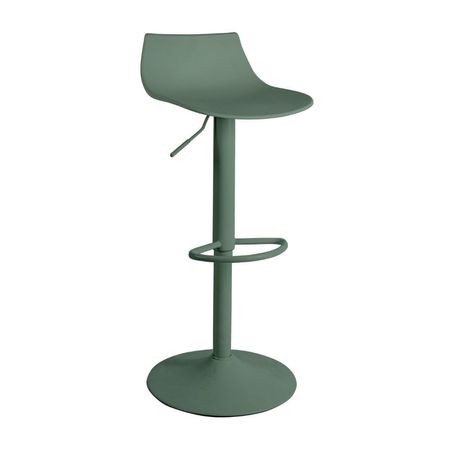 Banco Giratorio para Bar Cairo Polipropileno/Acero Verde Orange