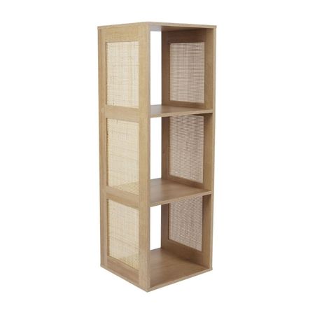 Estante de Ratán Natural Bali 3 Niveles Orange