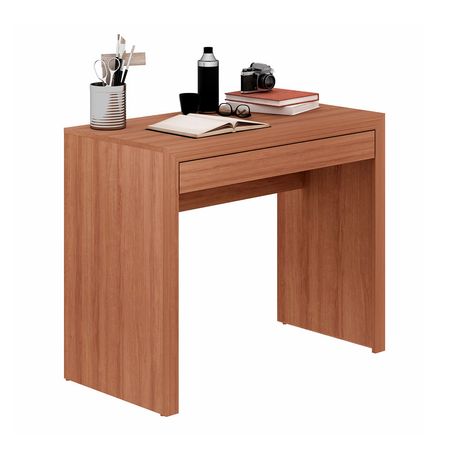 Escritorio Melamina Bonno Lira Almendra