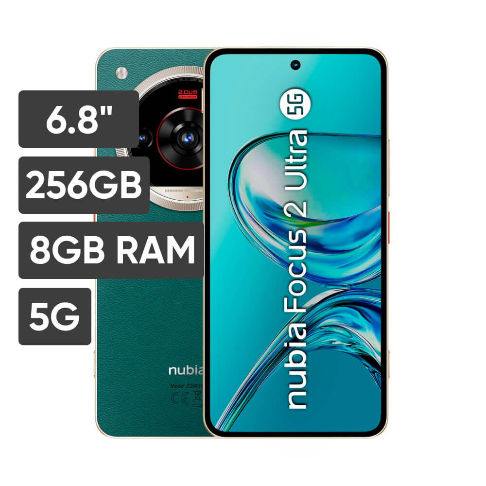 Smartphone ZTE Nubia Focus 2 Ultra 6.8"" 8GB 256GB 50 MP + 5MP + 2MP Verde