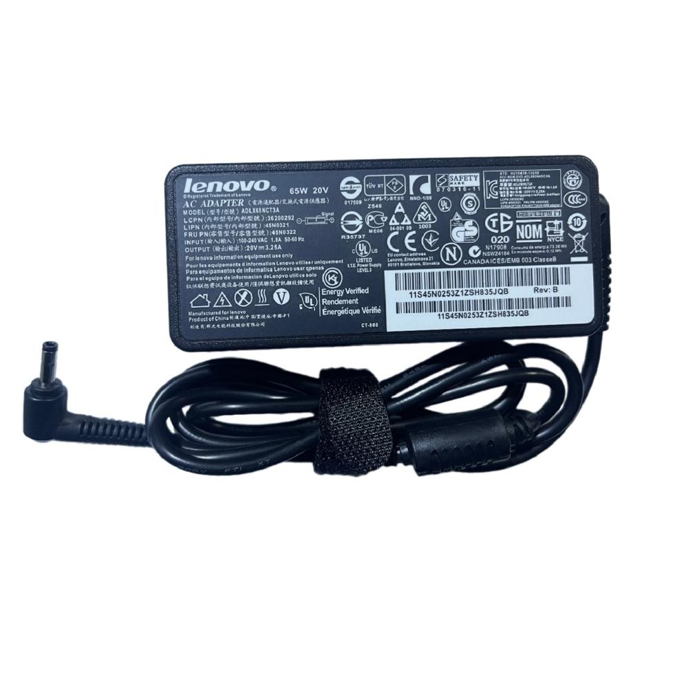 Cargador Para Lenovo 20V 3.25A 65W (4.0*1.7)