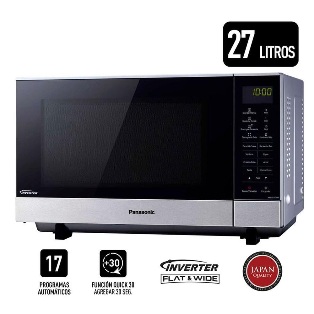 Microondas Panasonic NN-SF564MRPM 27L Inverter