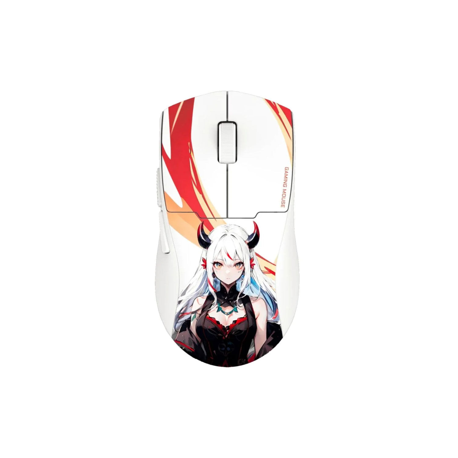 Mouse Gamer Redragon K1ng Max M918AKG-Pro Anime Wireless White