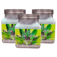 Pack de 3 Exfoliante Corporal de Aloe Vera 500gr - FLOWER SECRET
