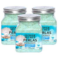 Pack de 3 Exfoliante Corporal de Perlas 500gr - FLOWER SECRET