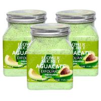 Pack de 3 Exfoliante Corporal de Aguacate 500gr - FLOWER SECRET