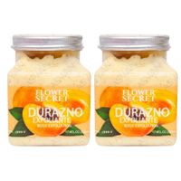 Pack de 2 Exfoliante Corporal de Durazno 500gr - FLOWER SECRET