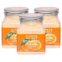 Pack de 3 Exfoliante Corporal de Naranja 500gr - FLOWER SECRET
