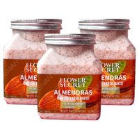 Pack de 3 Exfoliante Corporal de Almendras 500gr - FLOWER SECRET