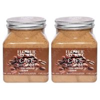 Pack de 2 Exfoliante Corporal de Café 500gr - FLOWER SECRET