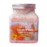 Exfoliante Corporal de Leche y Miel 500gr - FLOWER SECRET