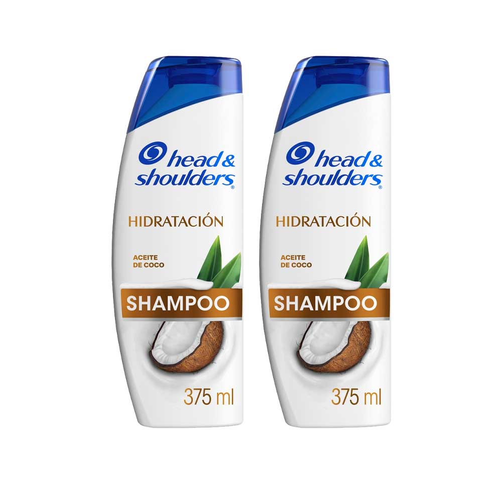 Pack Shampoo HEAD & SHOULDERS Aceite de Coco Frasco 375ml x 2un
