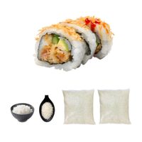 Pack 2u Arroz Sticky Calrose Perlado Grano Medio 1kg