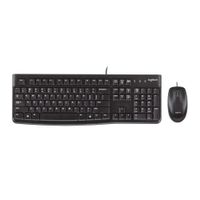 Kit Teclado y Mouse Logitech MK120 Alámbrico Conexión USB