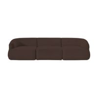 Sofá Premium Mezza - Chocolate