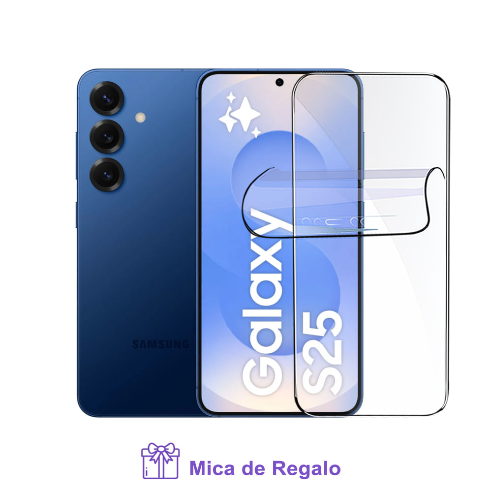 Samsung Galaxy S25 5G 12Gb Ram 128Gb Rom Navy con Mica Hidrogel