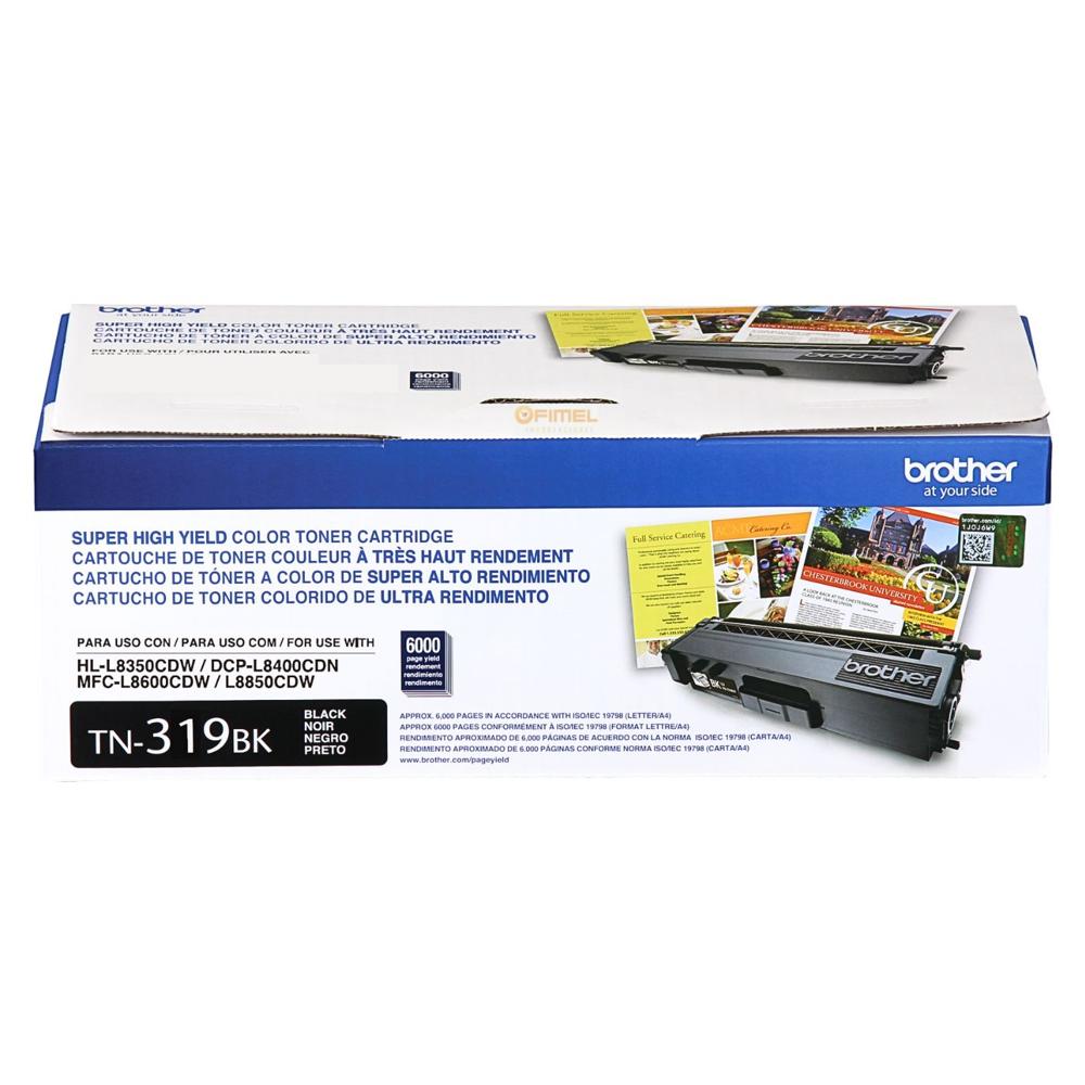 Toner Brother TN-319BK Negro (6000 Pgs)