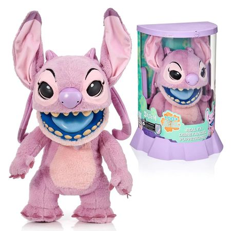 Peluche Disney Angel Animatronico Real FX +100 Reacciones