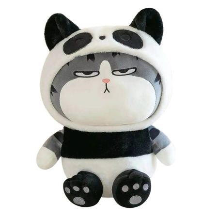 Peluche Gato Emperador Oso Panda - Mide 25 cm