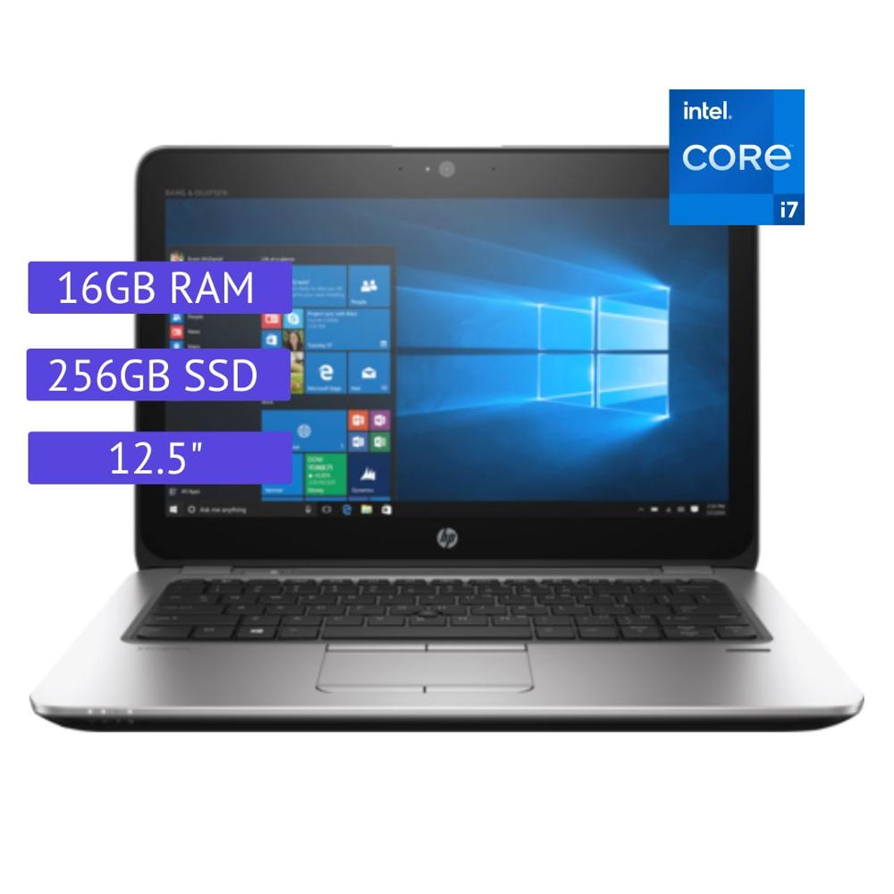 Laptop Semi nueva HP 820 G4 Core i7 7ma Gen 16GB 256GB SSD 12.5""