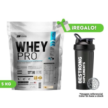 Proteína Whey Pro 5 Kg Cookies Un  + Shaker de regalo
