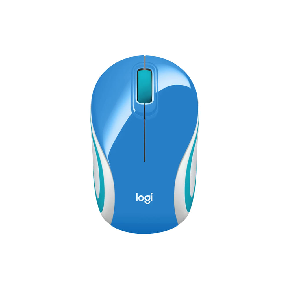 Mouse Logitech M187 Mini Azul