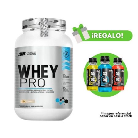 Proteína Whey Pro 1.1 Kg Cookies Un  + 3 Xb de regalo