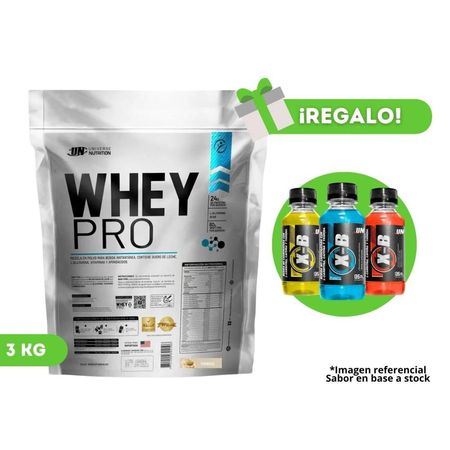 Proteína Whey Pro 3 Kg Cookies Un  + 3 Xb de regalo