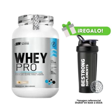 Proteína Whey Pro 1.1 Kg Cookies Un  + Shaker de regalo
