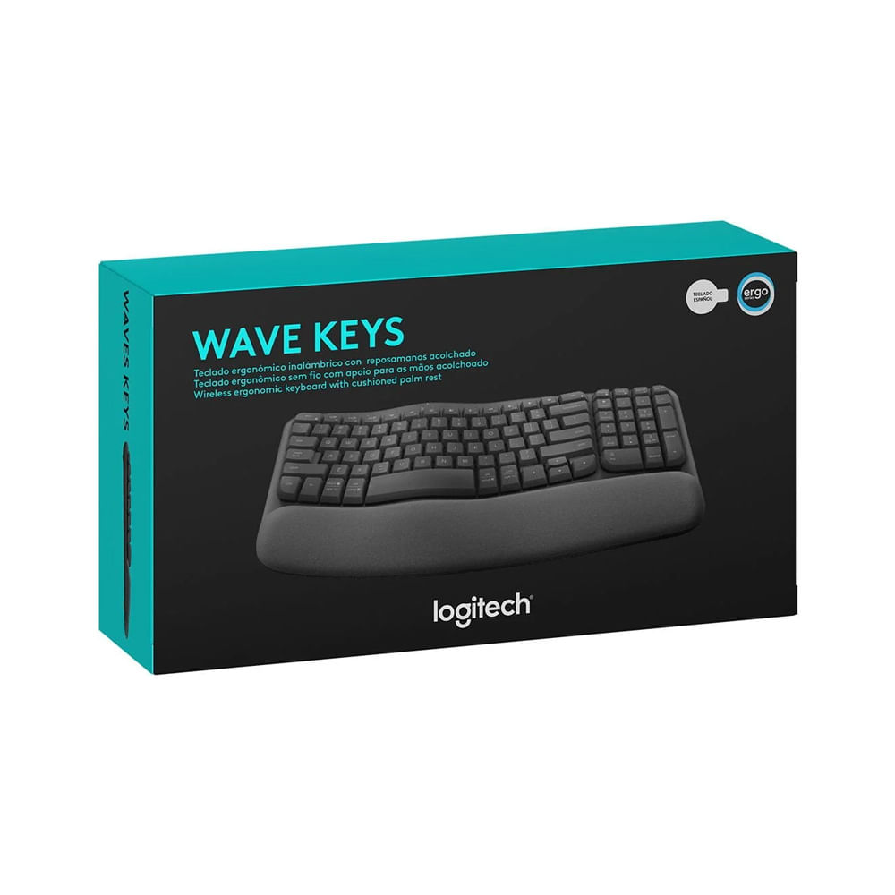 Teclado Logitech Wave Keys Negro