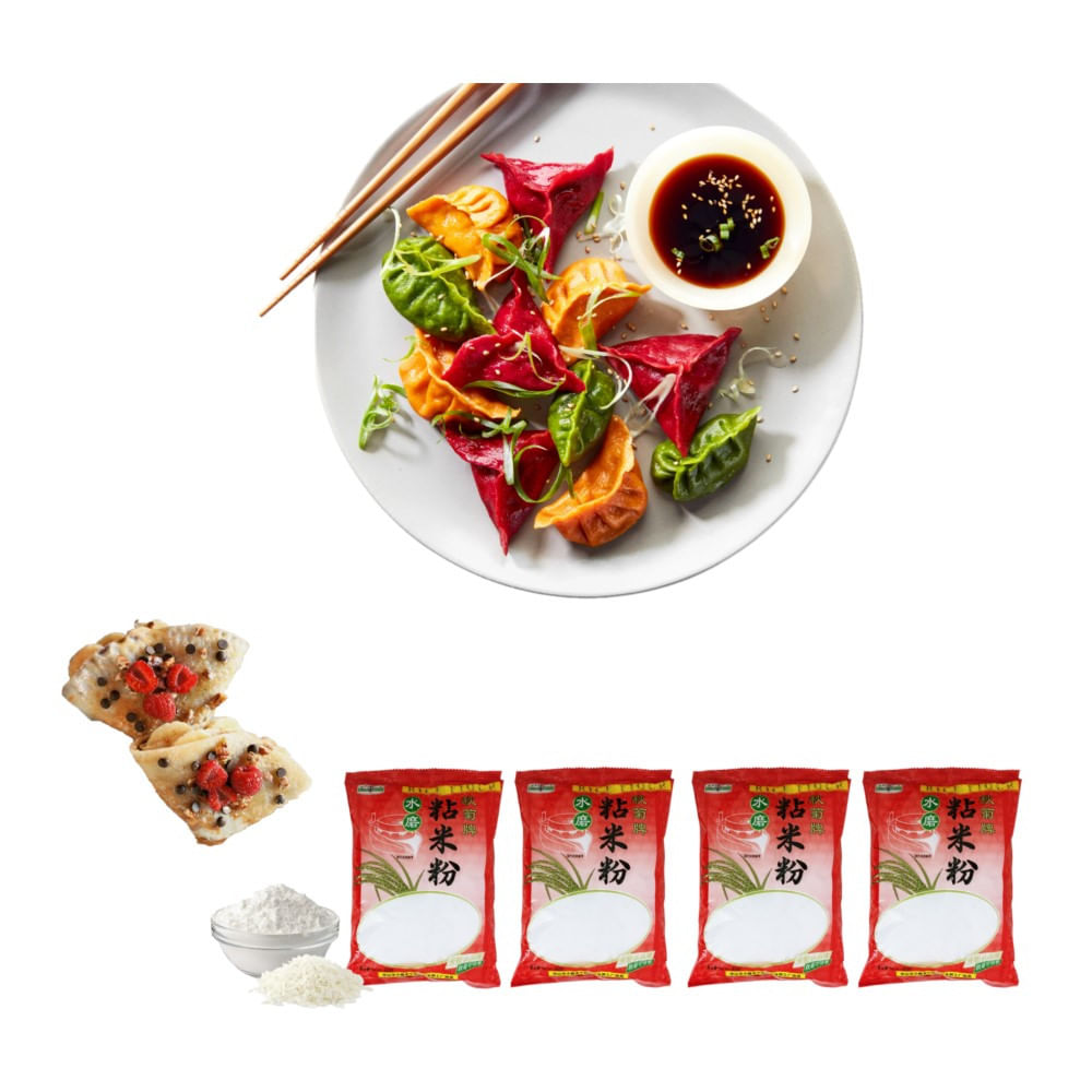 Pack 4u Harina De Arroz 400gr