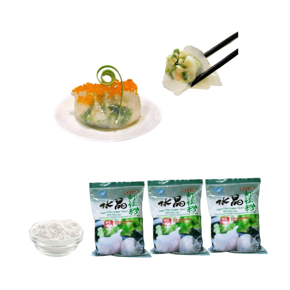 Pack 3u Harina Especial De Amidon de Trigo 454gr