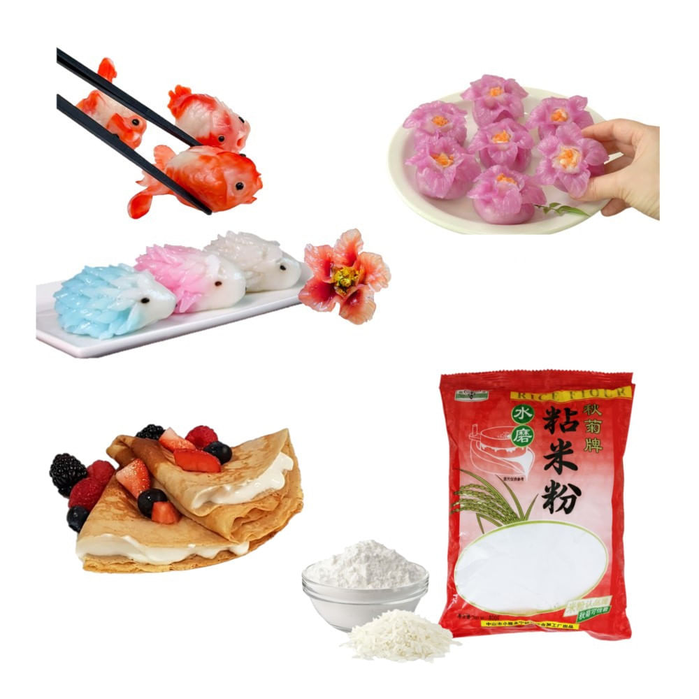 Harina De Arroz 400gr Qiu Ju