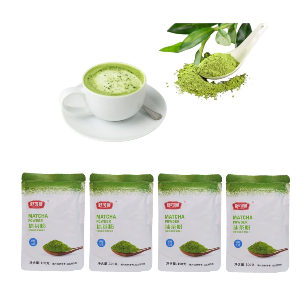 Pack 4u Te Matcha En Polvo 100gr