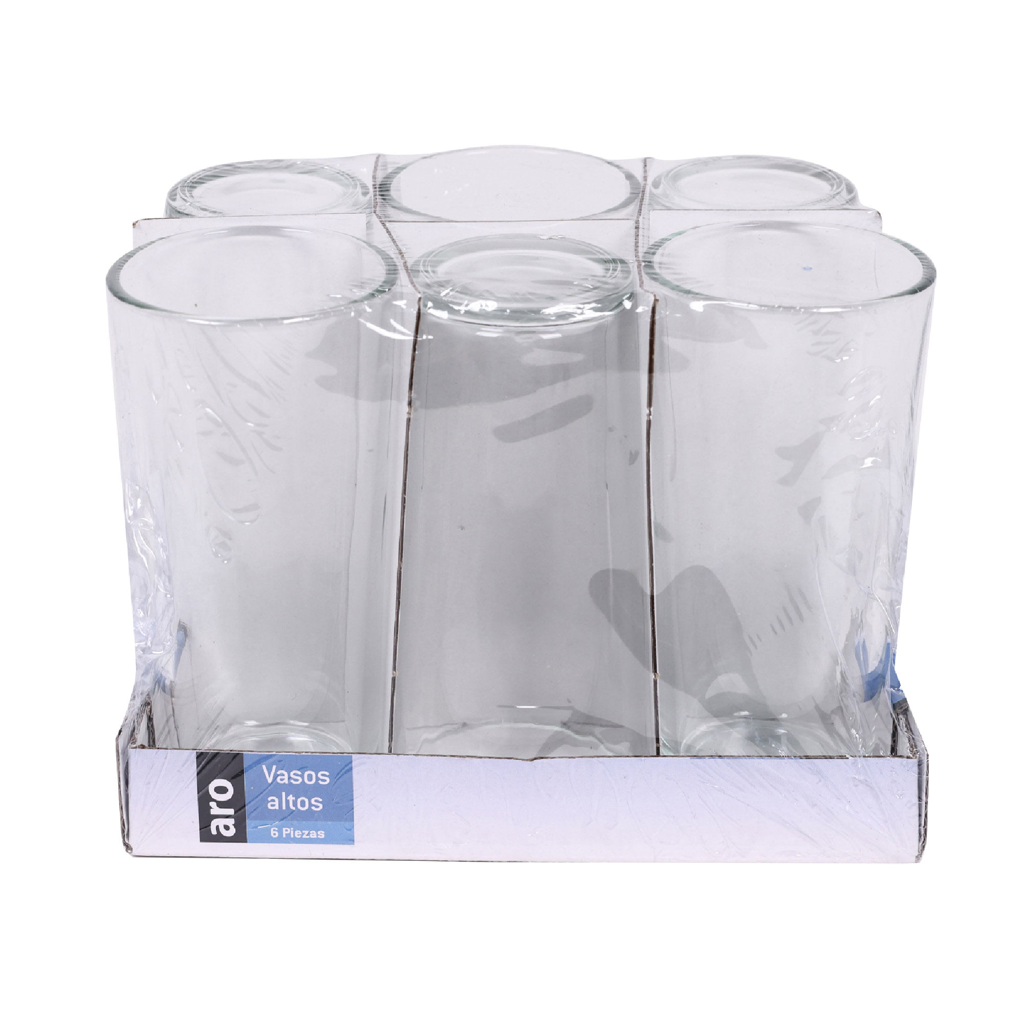 Set de Vasos ARO Altos 6pzas