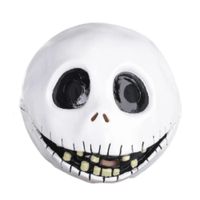 Máscara de Latéx Cosplay Jack Skellington Unisex