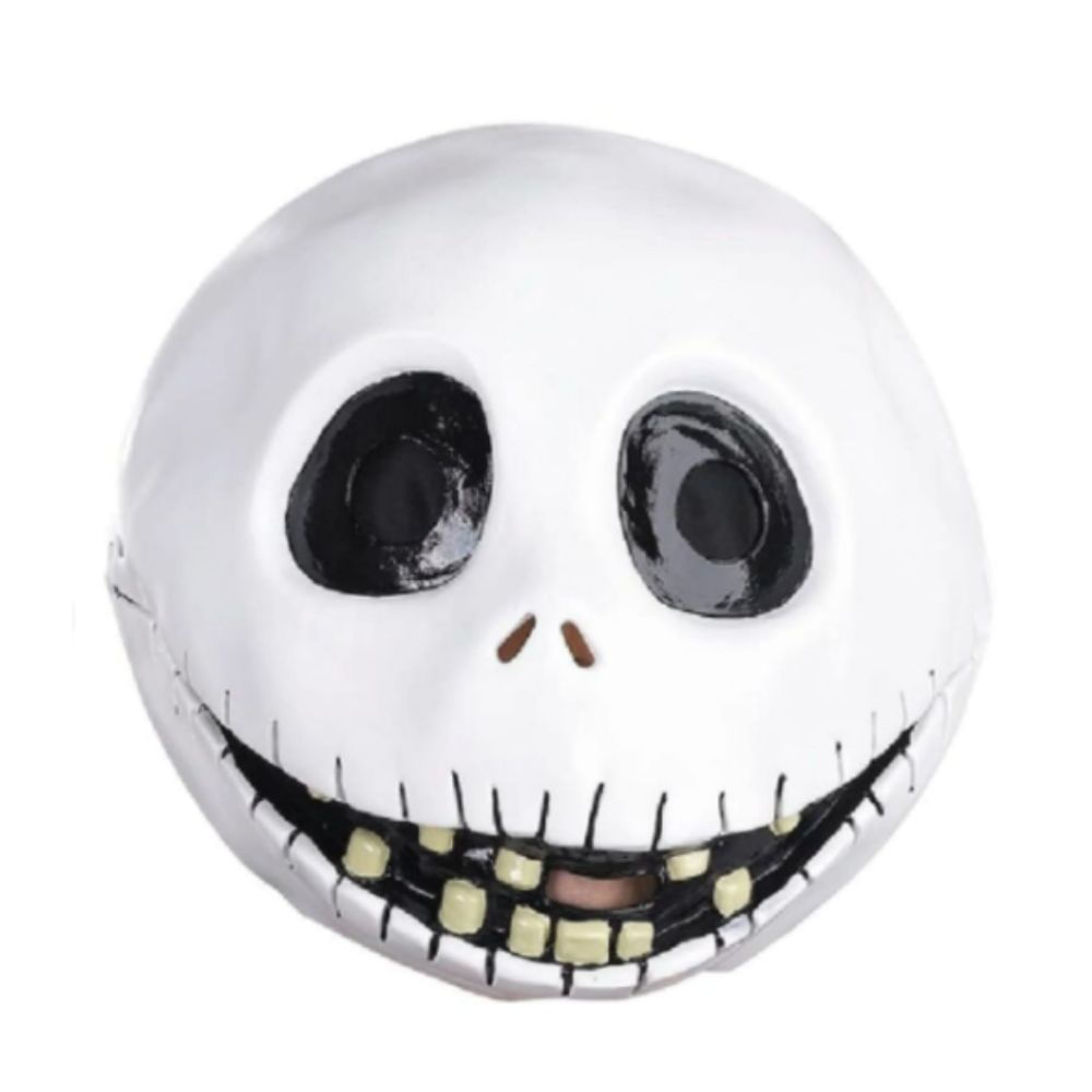 Máscara de Latéx Cosplay Jack Skellington Unisex