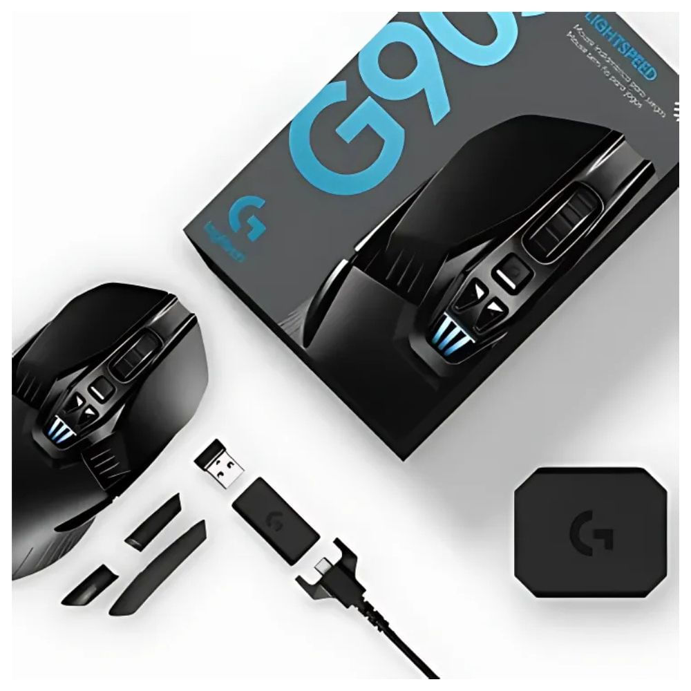 Mouse Gaming Logitech G903 Hero Lightspeed Wireless Black
