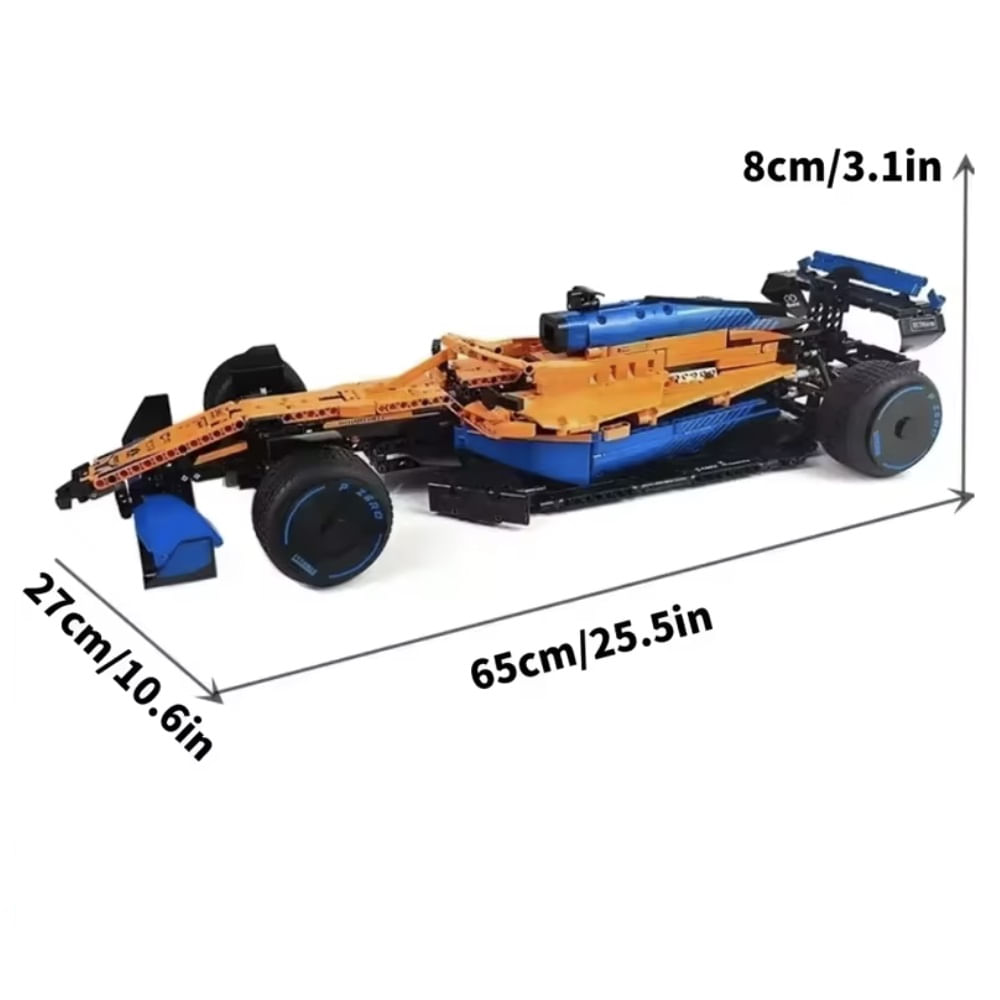 Bloques Tecnico Mclaren F1 42141 1432 Piezas Escala 1:8 Auto