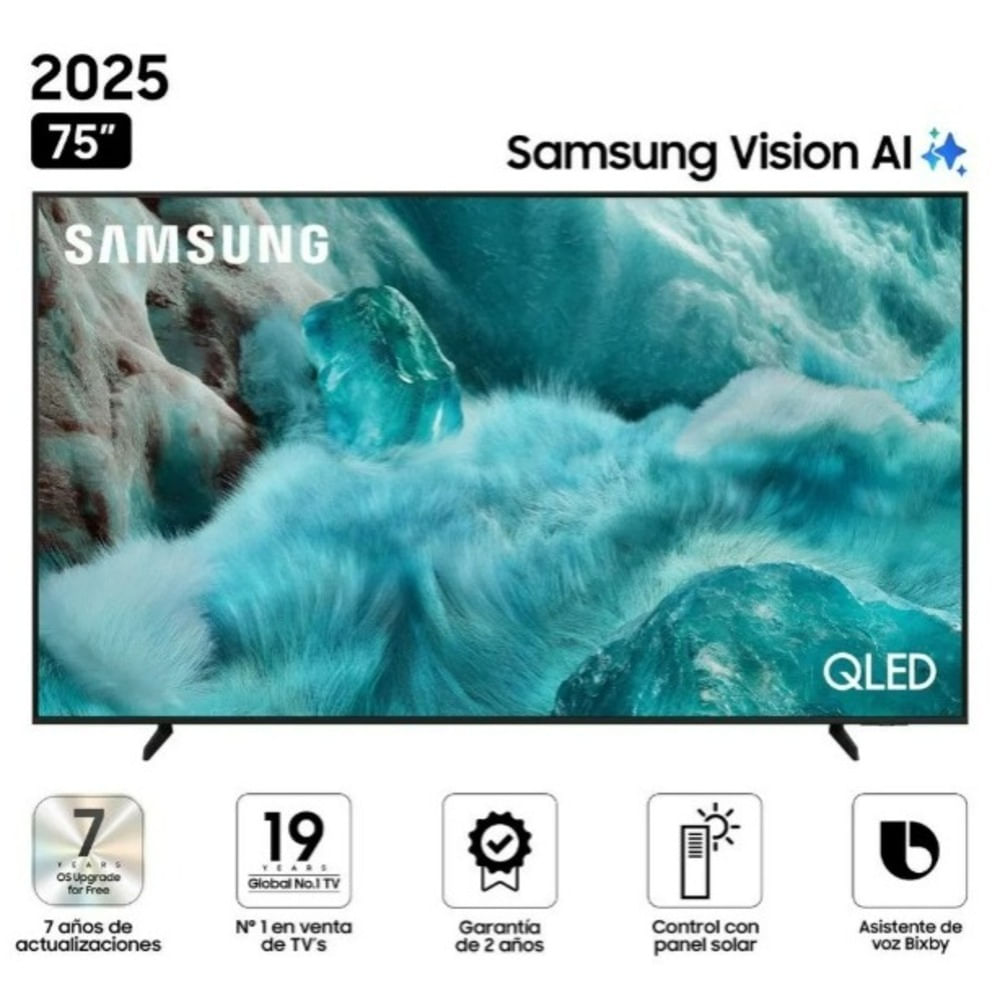 Televisor Samsung 75"" QLED Smart UHD 4K Vision Ai QN75Q7FAAG