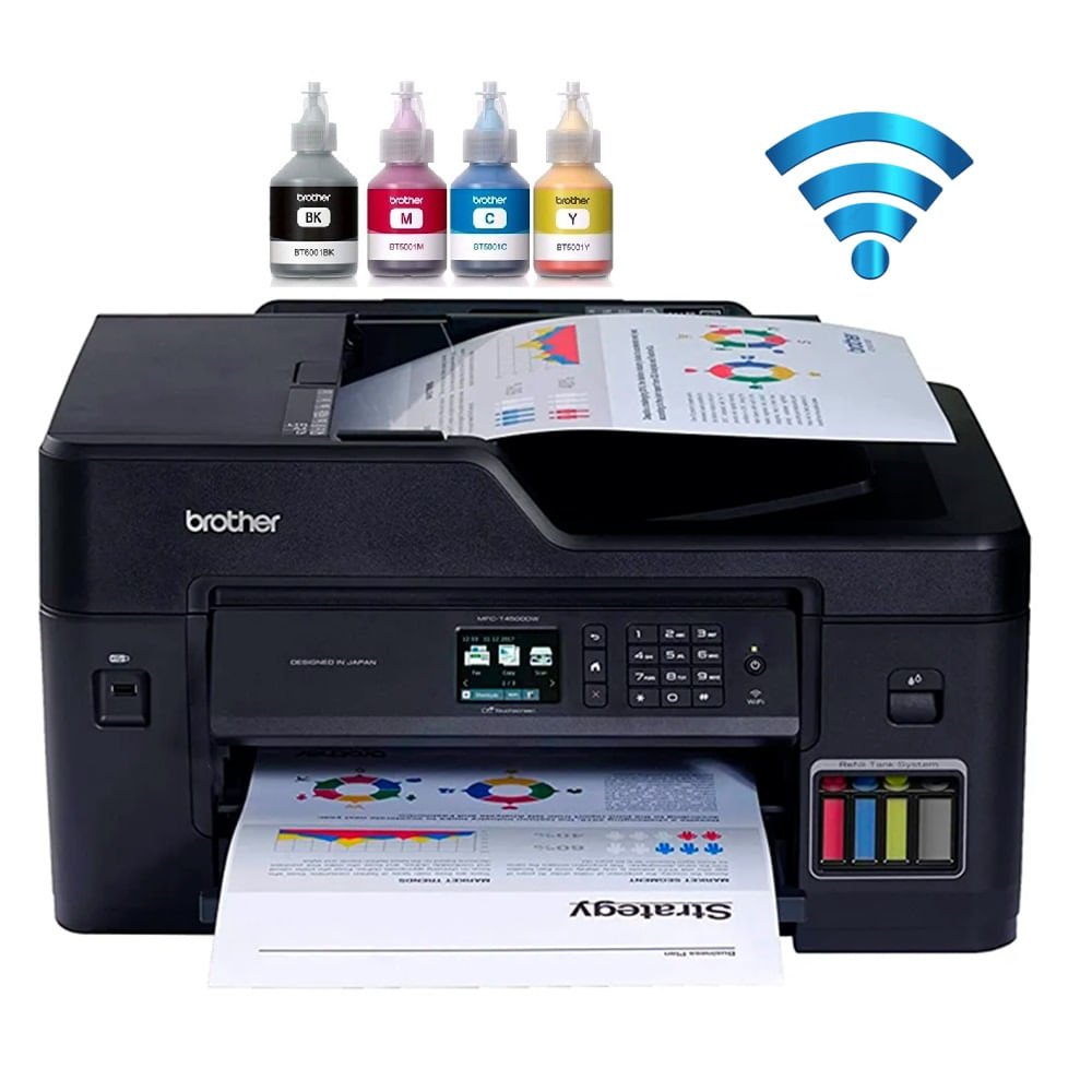 Impresora Brother MFC-T4500DW A3 Multifuncional Ethernet Wifi